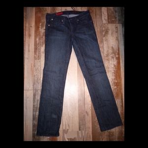 Adriano Goldschmeid Sz 25 Straight Leg Jeans